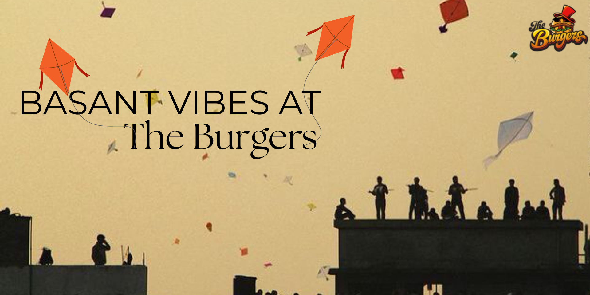 Basant Vibes at The Burgers – Kites, Colors & Tasty Treats
